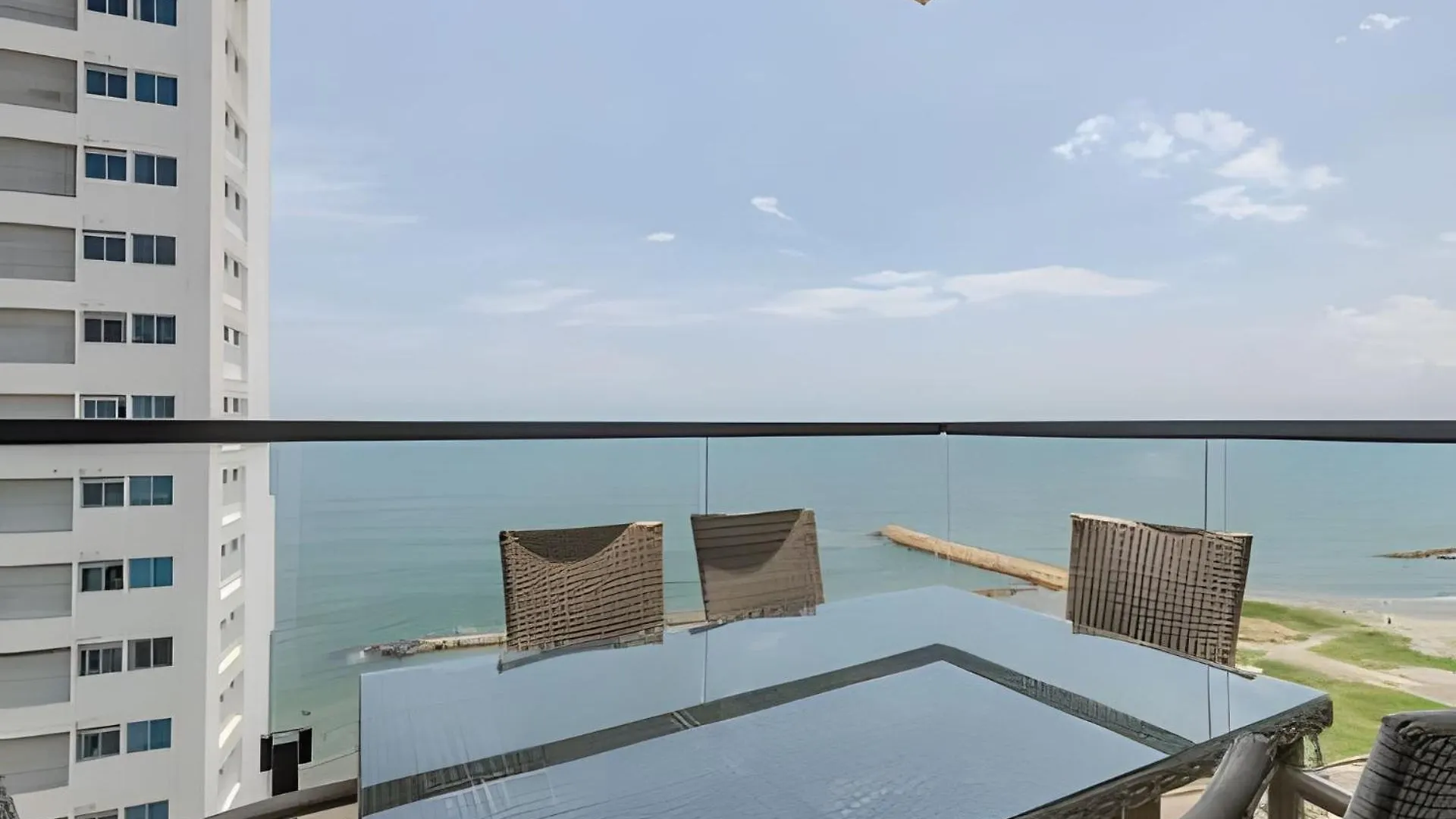 New Apt Beautiful Sea View And Walled City 2Br Cartagena Colombia