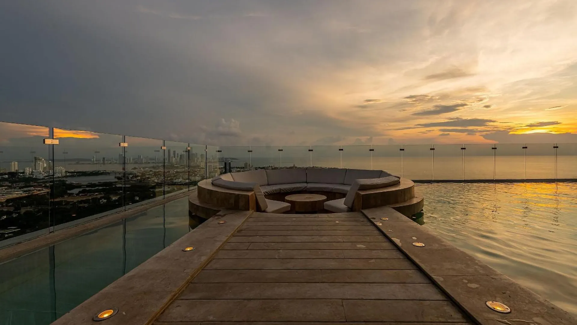 New Apt Beautiful Sea View And Walled City 2Br Cartagena 0*,